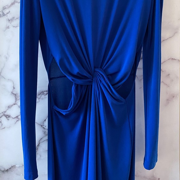 Glamorous Dresses & Skirts - Last chance! Donating soon!! Peakaboo long sleeve maxi dress 💙